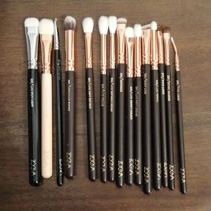 Zoeva eyeshadow brushes